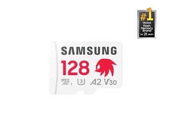 Samsung micro SDXC karta 128GB PRO Plus 'Sonic the Hedgedog™' + SD adaptér