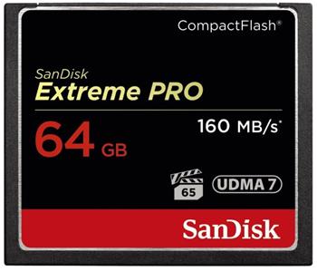 SanDisk Extreme Pro CompactFlash 64GB 160MB/s