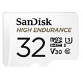 SanDisk High Endurance/micro SDHC/32GB/100MBps/UHS-I U3 / Class 10/+ Adaptér