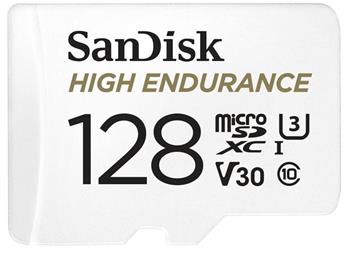 SanDisk microSDHC 128 GB + adaptér