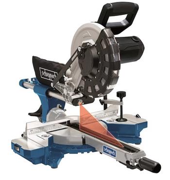 Scheppach HM 254 pokosová pila s potahem a laserem + 2. kotouč