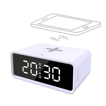 Solight CA07W budík s Qi bezdrátovou nabíječkou