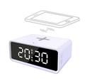 Solight CA07W budík s Qi bezdrátovou nabíječkou
