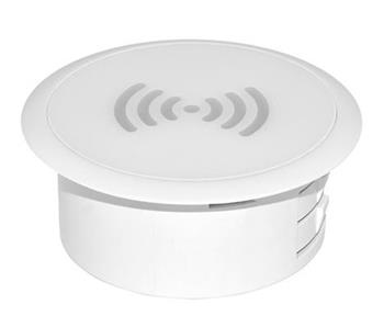 Solight DC65W bezdrátová 15W vestavná nabíječka, bílá