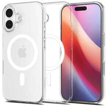 Spigen Liquid Crystal MagSafe Clear White iPhone 17