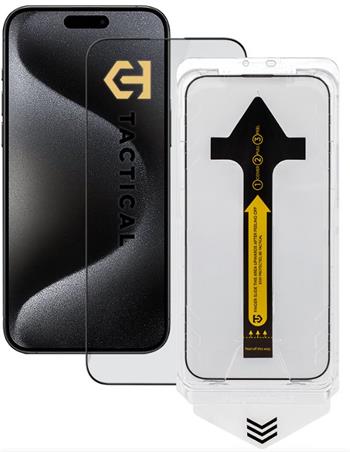 Tactical sklo s aplikátorem pro Apple iPhone 15 Pro Max