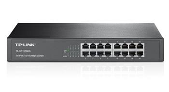 TP-LINK TL-SF1016DS Switch 16x 10/100Mbps