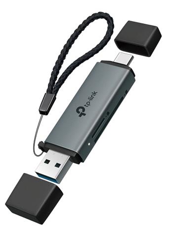 TP-Link UA430D USB3.0 Type-C & Type-A to SD & microSD 3.0 Adapter