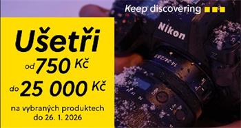Ušetři s Nikonem - Zima 31.10.2025- 26.1.2026