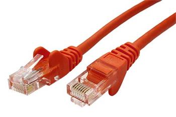 UTP kabel cat.5e 1m oranžový