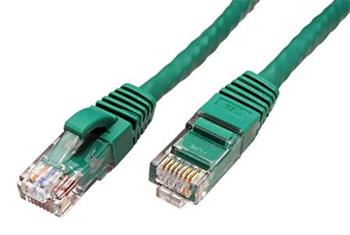UTP patchkabel kat. 6a, 0,3m, zelený