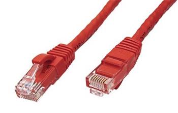 UTP patchkabel kat. 6a, 3m, červený