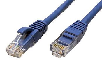 UTP patchkabel kat. 6a, 3m, modrý