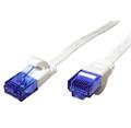 UTP patchkabel kat. 6a, plochý, 3m, bílý