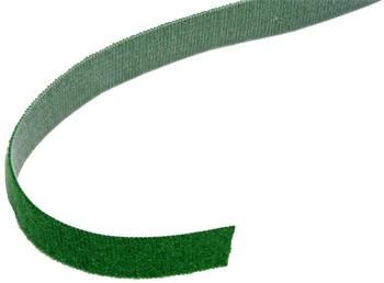 VELCRO Stahovací páska 20mm, suchý zip, 25m, zelená