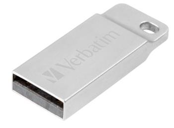 VERBATIM Flash Disk 32GB Metal Executive, USB 2.0, stříbná