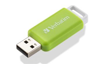 VERBATIM Flash Disk 32GB Store 'n' Go DataBar, zelená