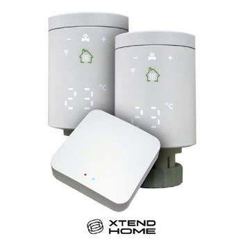 Xtend Home TRV-H101set 2× termohlavice + Zigbee brána, Tuya
