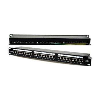 XtendLan Patch panel, 19'', 24 portů, stíněný, Cat5e