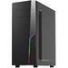 Zalman case miditower T8, bez zdroje, ATX, 1x 120mm ventilátor, 1x USB 3.0, 2x USB 2.0, RGB, černá