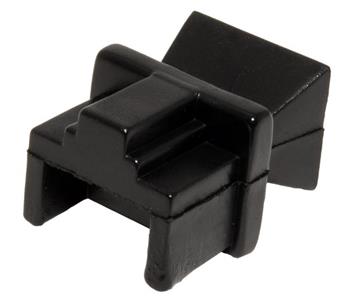 Záslepka RJ45, černá, 10ks 25.92.0005